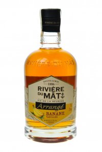 Banánový rumový likér s vanilkou, sladký, 700 ml, 35 % - Réunion