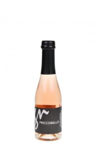 Rosé PRICCOBELLO, perlivé suché víno, 200 ml, Rakousko - HAGN