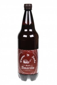 Pivo ALE Amarillo, světlá silná 14°, 1 l PET - Pivovar U Šneka