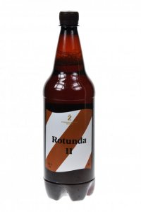 Pivo 11° Rotunda polotmavý ležák, nefiltrované, nepasterované, 1 litr PET - Znojemský pivovar